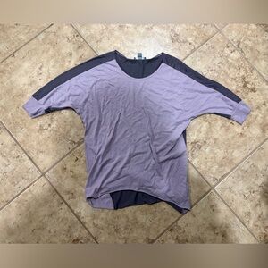 Alo Yoga Purple S Shirt Two Tone
